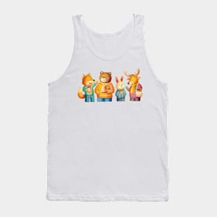 Animal Talking Together Tank Top